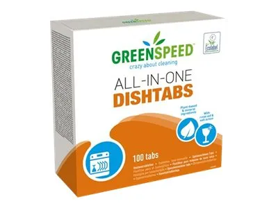 Opvasketabs Greenspeed all-in-one - (100 stk.)