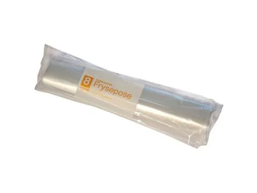 Frysepose Catersource 8 ltr 270x500 mm 34my med Skrivefelt LDPE,50 Stk/rl - (50 stk.)