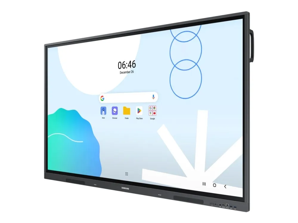 Samsung Interactive Display WA86D - 86 Diagonalklasse WAD Series LED-bakgrunnsbelyst LCD-skjerm - utdanning / næringsliv - med innebygd interaktiv tusjtavle, berøringsskjerm (flerberørings) - Android - 4K UHD (2160p) 3840 x 2160 - romgrå