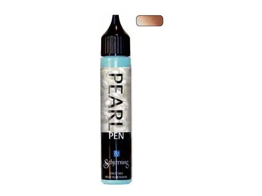 Schjerning Pearl Pen, Brun, Væske, 3D effekt, 28 ml, 1 stykker