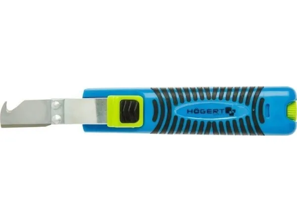 Högert Technik isolasjonsskrape med blad og justering for runde ledninger 8–28 mm HT1P189