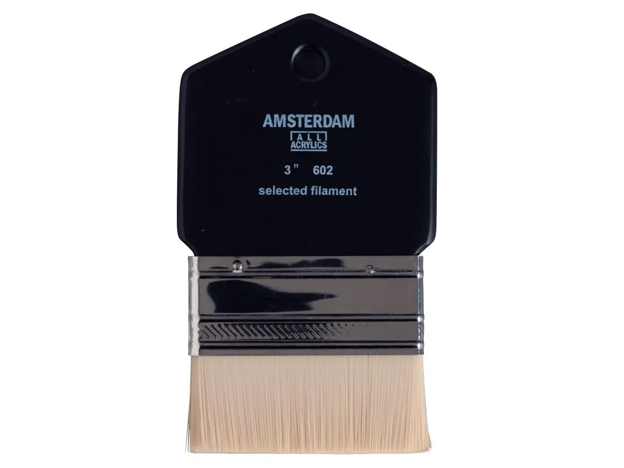 Amsterdam Paddle Brush Series 602 - 3 tommer - syntetisk hår