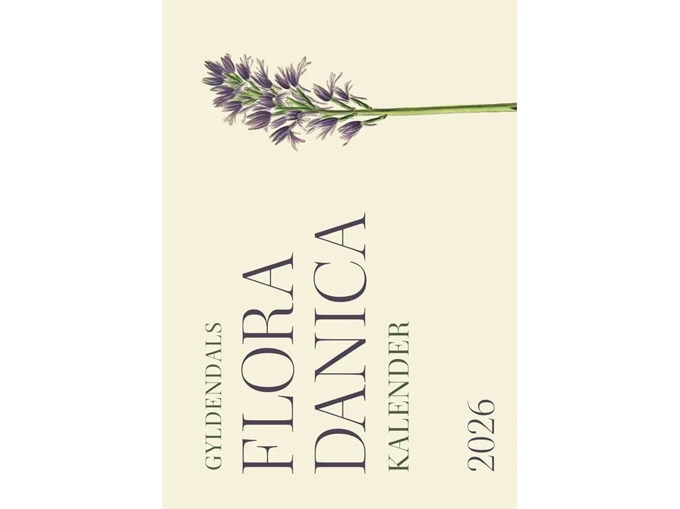 Flora Danica-kalender 2026 | Gyldendal | Språk: Dansk