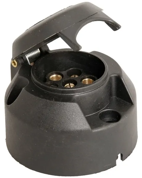 HP biltilbehør 28255 tilhenger kontaktuttak [7-polet kontaktuttak - 7-polet kontakt] plast