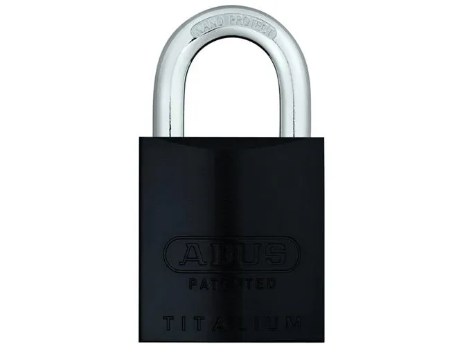 ABUS hængelås 83AL/45 S-DK, sort