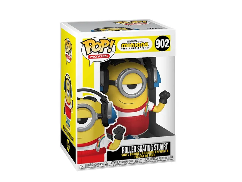 Funko POP Vinyl Minions 2 Rulleskøyter Stuart