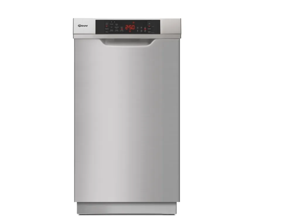 Gram OM 4330-90 RT X/1, Under benken, Slimline (45 cm), Rustfritt stål, 1,65 m, 10 kuverter, C