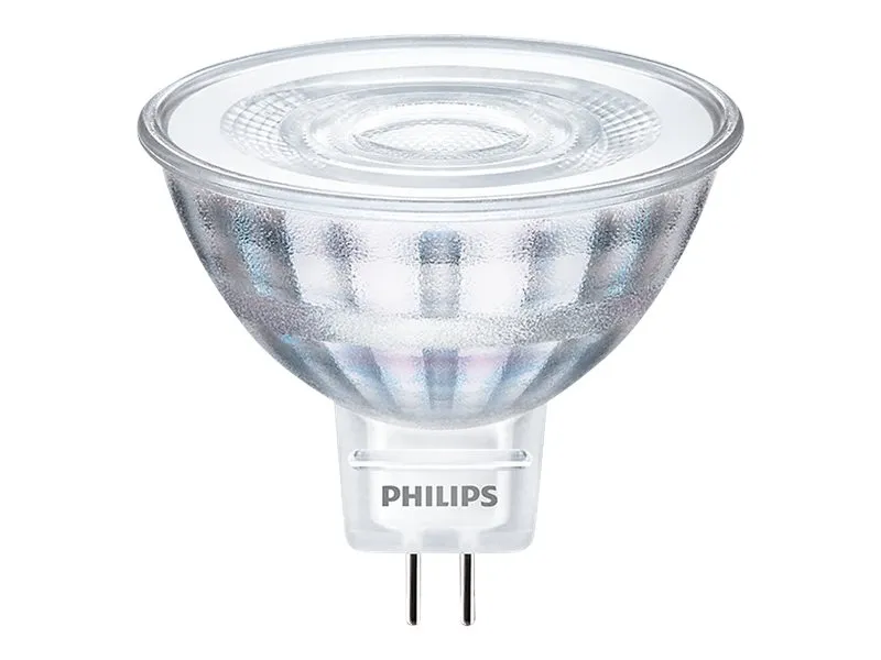 Philips CorePro - LED-pære for søkelys - form: MR16 - GU5.3 - 4.4 W (ekvivalent 35 W) - klasse F - varmt hvitt lys - 2700 K