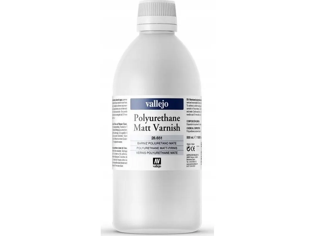 Vallejo matt polyuretanlakk 500 ml