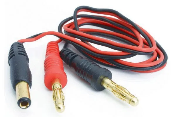 Ladekabel, bananstikk/2,5DC