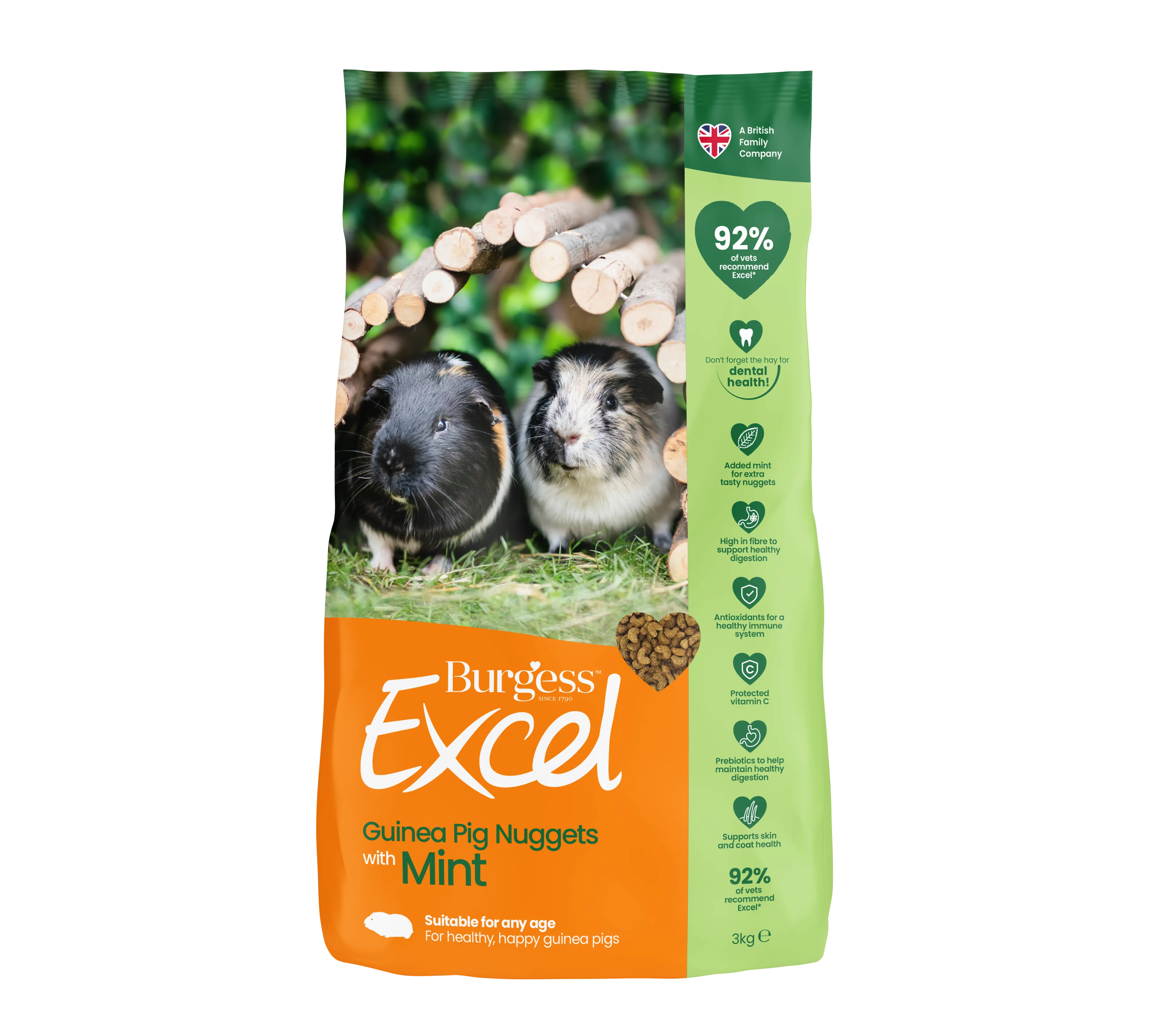 Burgess Excel Guinea Pig 1.5 kg