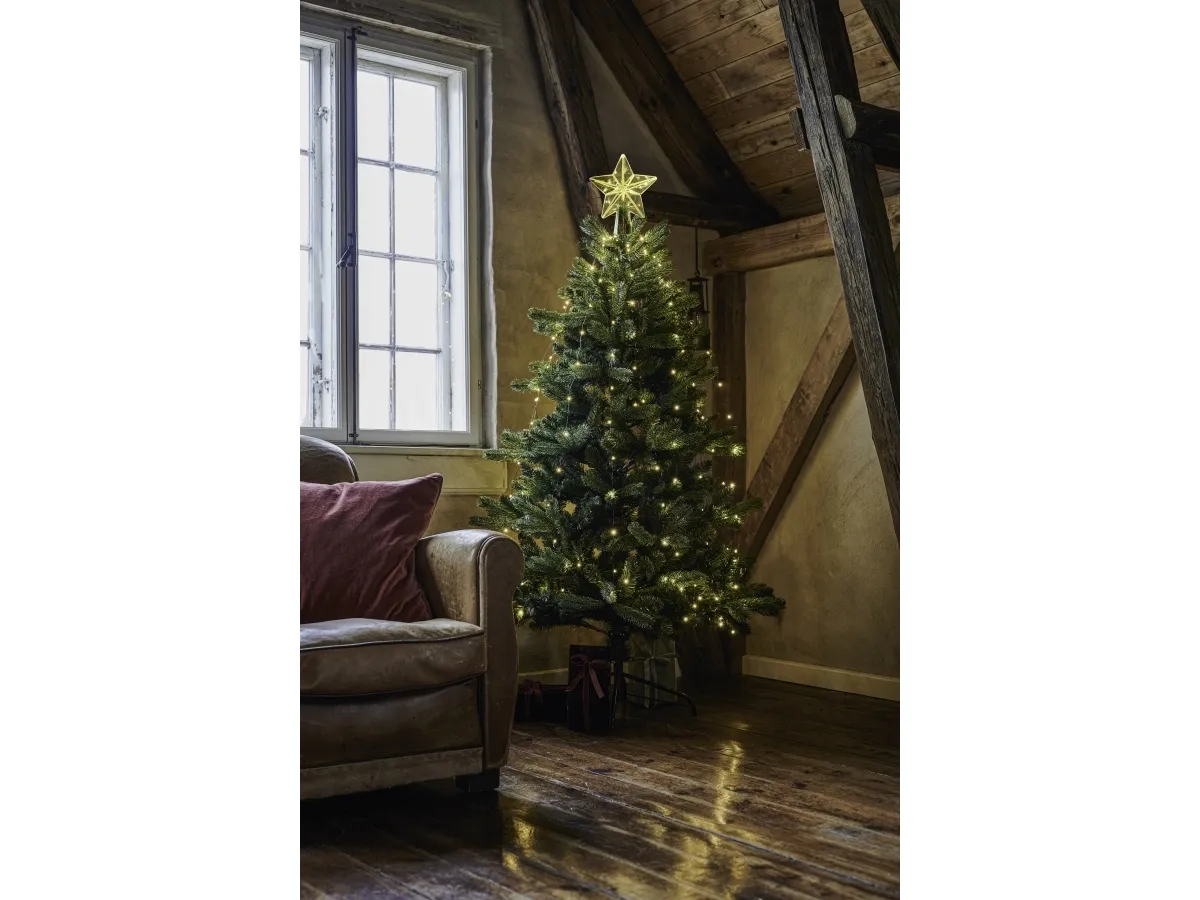 Sirius Home 37700, Figur, Gjennomsiktig, Glass, Star, 20 lamper, LED