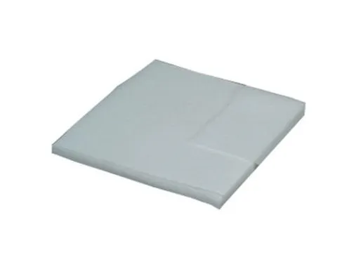 Vaskeklud engangs L200xB200xH2.5mm skum hvid,100 stk/pk