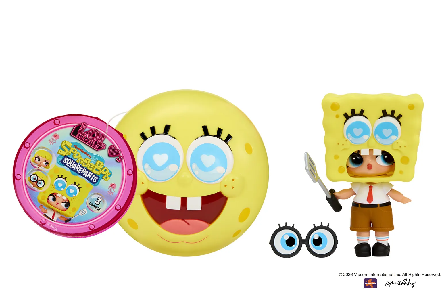 L.O.L. Loves SpongeBob Tots Asst PDQ