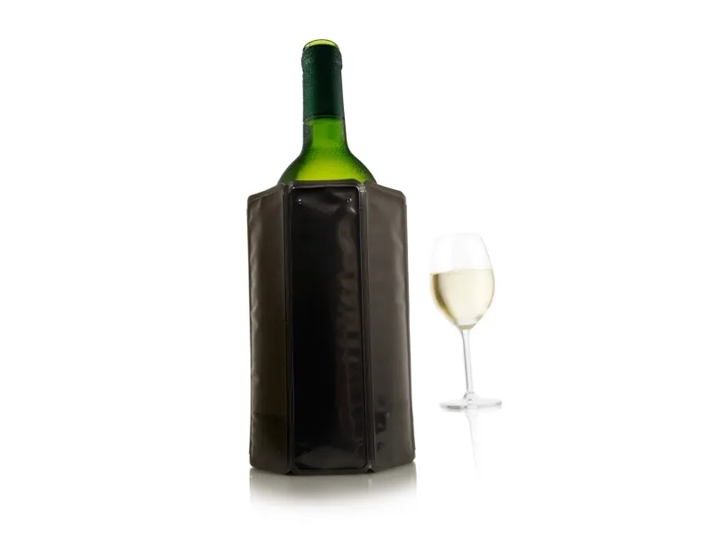 Vacu Vin Active Cooler Wine, Glass Flaske, Vin, Sort, Monokromatisk, 5 min, 1 stykker