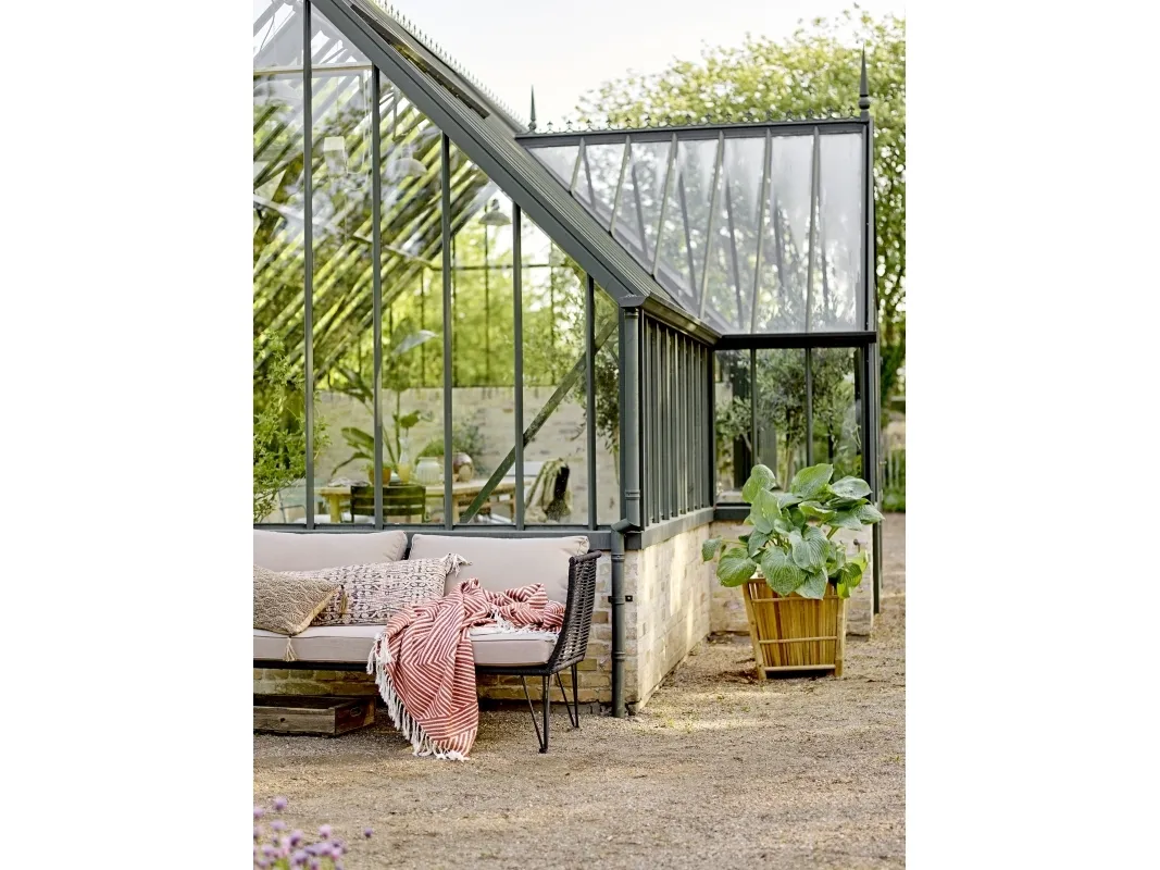BLOOMINGVILLE Mundo sofa, svart, metall