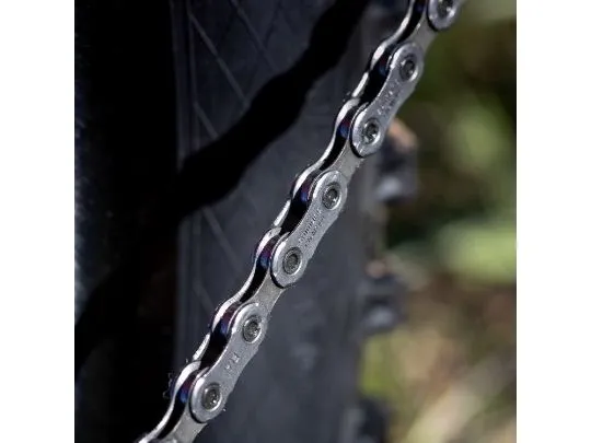 Shimano Kjede, Sykkelkjede, Terrengsykkel, Stål, Grå, Rustfritt stål, 252 g