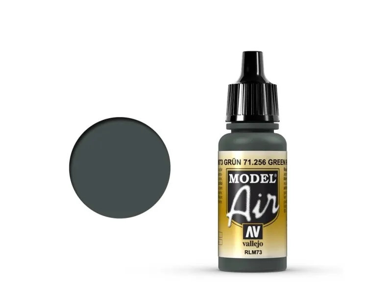 Vallejo 71.256, Grønn, Acryl maling, Væske, 17 ml, 1 stykker |