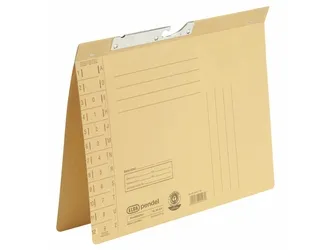 ELBA pendelperm, DIN A4, Manila papp, 250 g kvadratmeter, gul - for markedet: D - L - A - CH - 50 stk (90421 GB)
