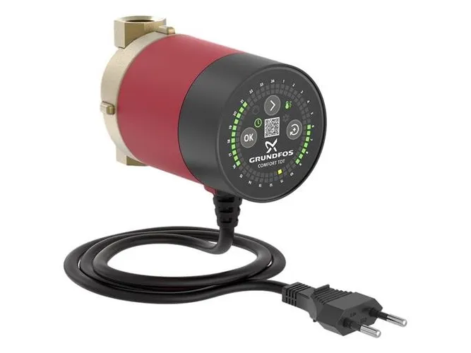 Grundfos COMFORT 15-14 B TDT - Cirkulationspumpe 80 mm. Til brugsvand