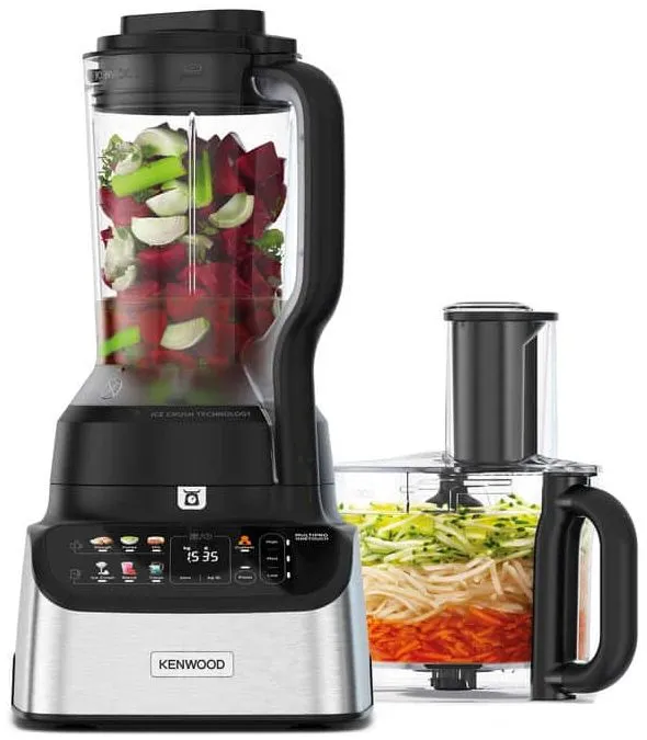Kenwood MultiPro OneTouch, 3 l, Sort, Rustfritt stål, Knapper, 1,5 l, Plast, Plast