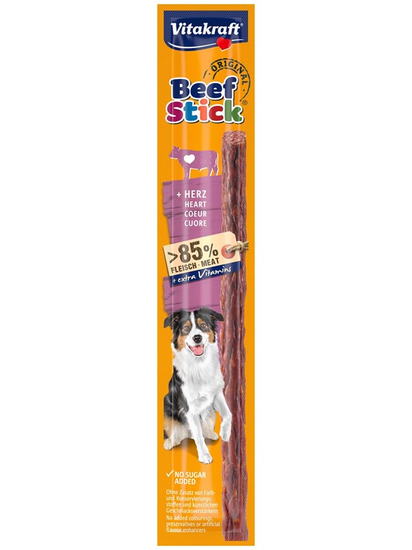 Vitakraft Beef Stick Original med Hjerte 12g (1-Pack)