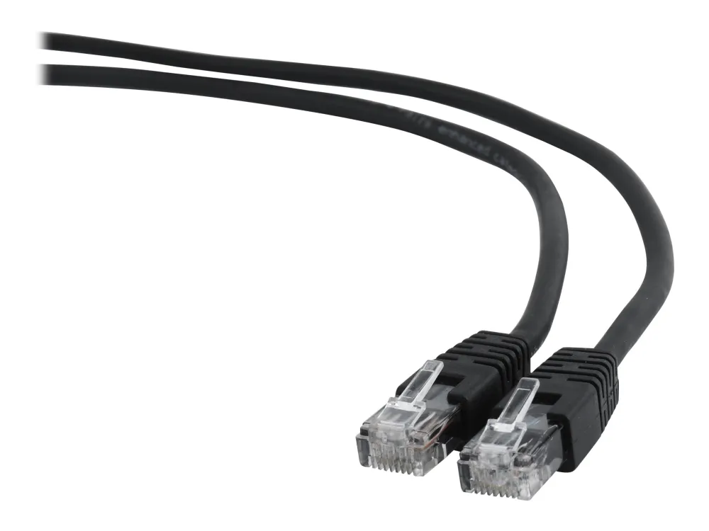 Cablexpert - Koblingskabel - RJ-45 (hann) til RJ-45 (hann) - 1 m - UTP - CAT 6 - formstøpt, flertrådet - svart