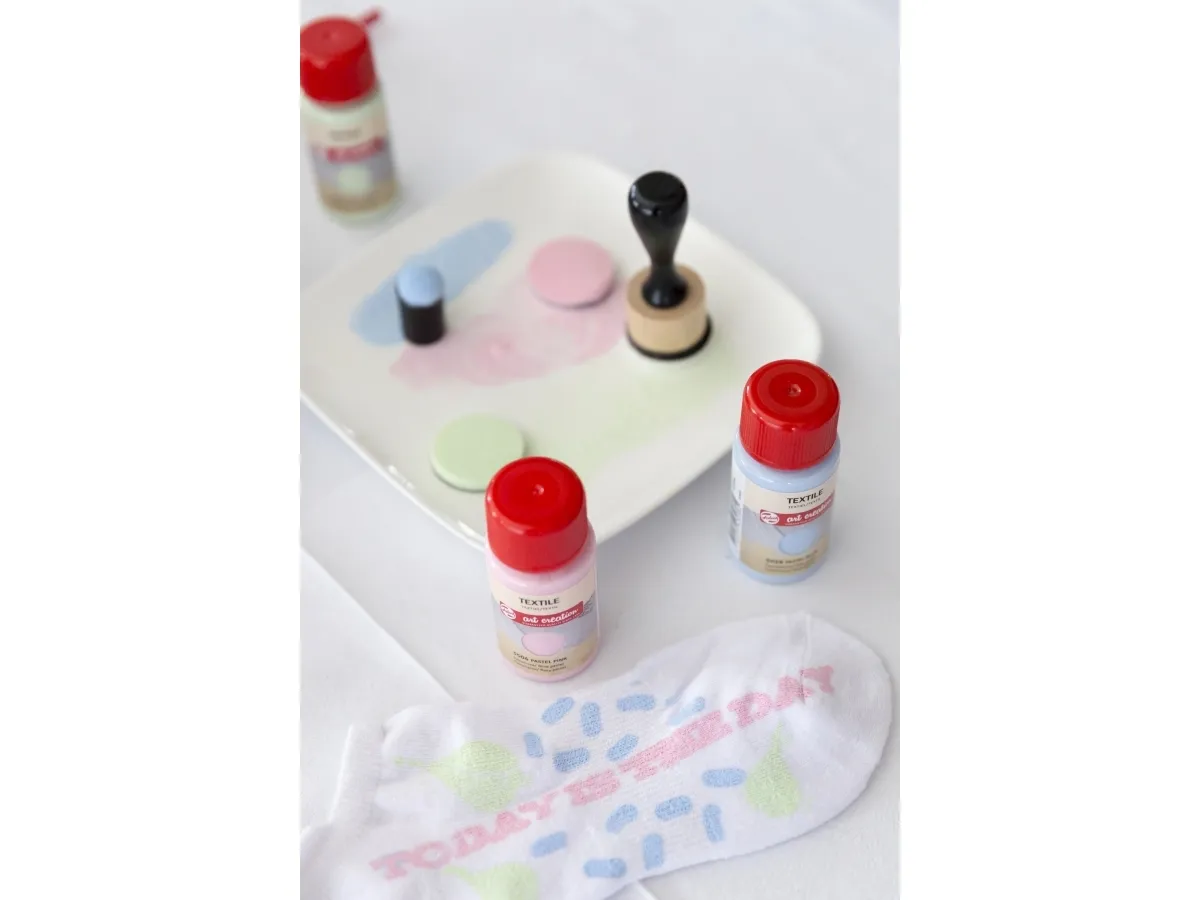 Artequipment TALENS TEKSTILSETT 4X50ML PASTELL univ