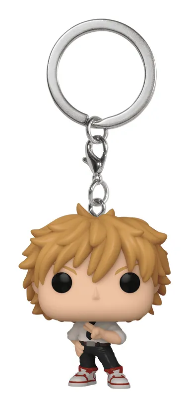FUNKO POP! KEYCHAIN Denji, Nøkkelring, Flerfarget, Vinyl, Chainsaw Man, 102 mm, Boks