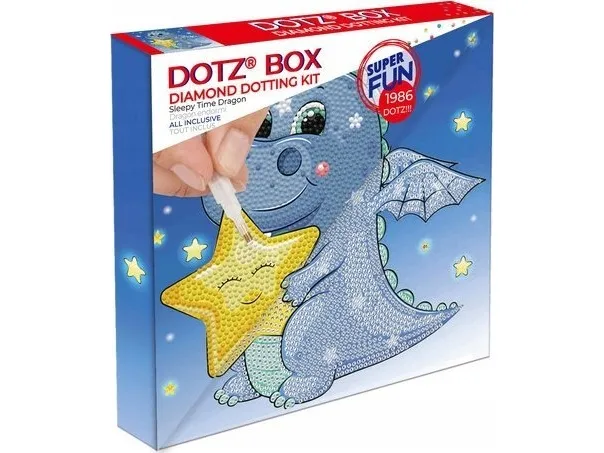 DIAMOND DOTZ DOTZ BOX SLEEPY DRAGON