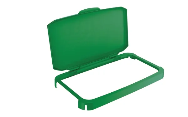 Hængslet låg til affaldsspand Durable Durabin 60L grøn