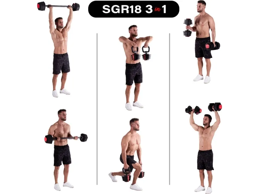 Manual HMS SGR18 Pro-sett, 2 x 18 kg