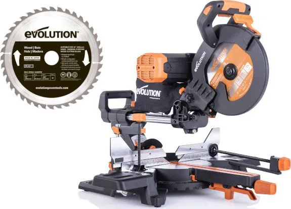 Ukonice Evolution R255SMS DB PLUS 2000 W 255 mm + 2 x skiver