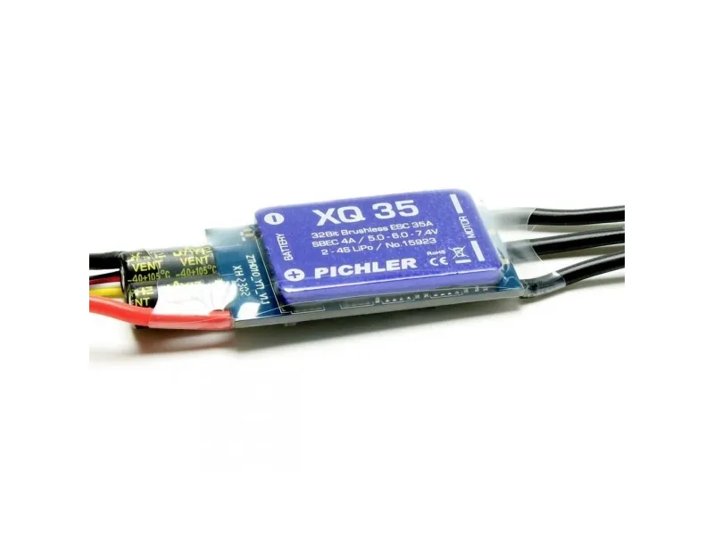 Pichler Modellbau XQ+ 35 børsteløs modelfly flyge-regulator utholdenhet (maks.): 45 A