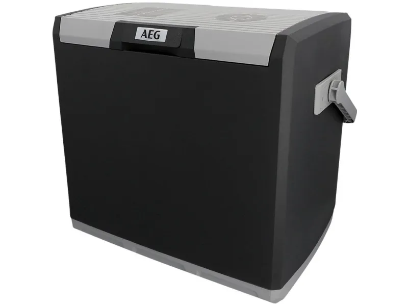 AEG KK 28 kjøleboks EEK: A++ (A+++ - D), termoelektrisk 12 V/DC, 230 V/AC, grå 28 l (10697)