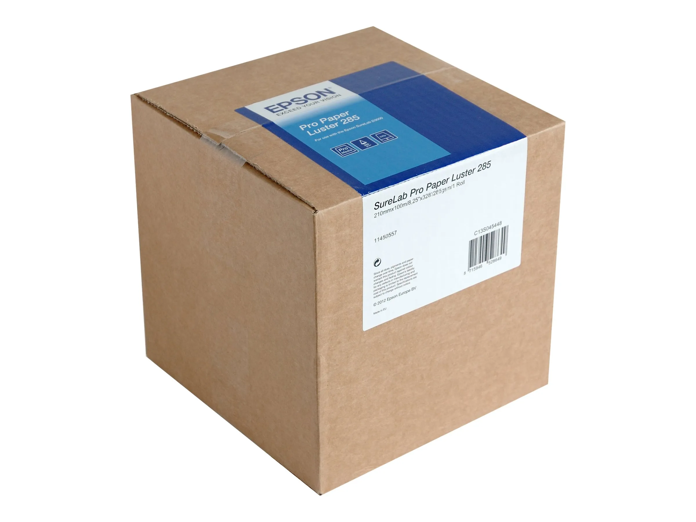 Epson SureLab Pro - Blank - Rull (30,48 cm x 100 m) - 285 g/m² - 1 rull(er) papir - for SURELAB D3000 DR, D3000 SR  SURELAB SL D3000 SR
