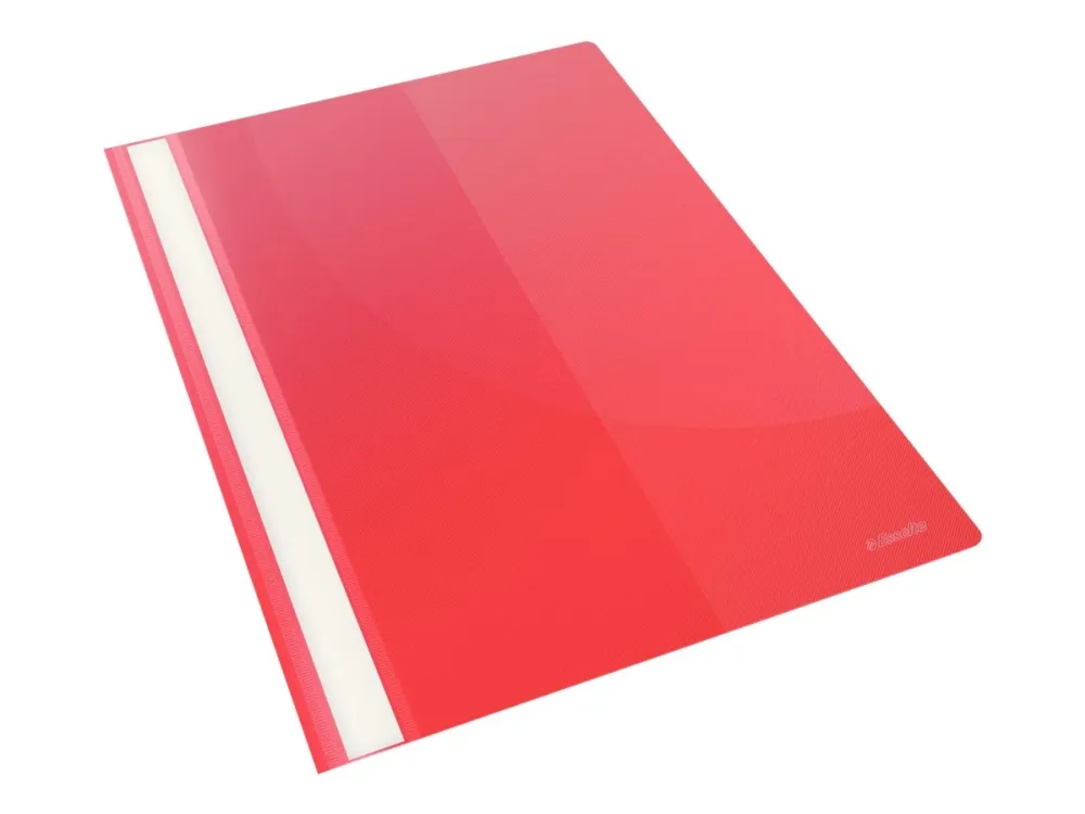 Esselte Vivida - Rapportfil - for A4 (210 x 297 mm) - kapasitet: 160 ark - livlig rød
