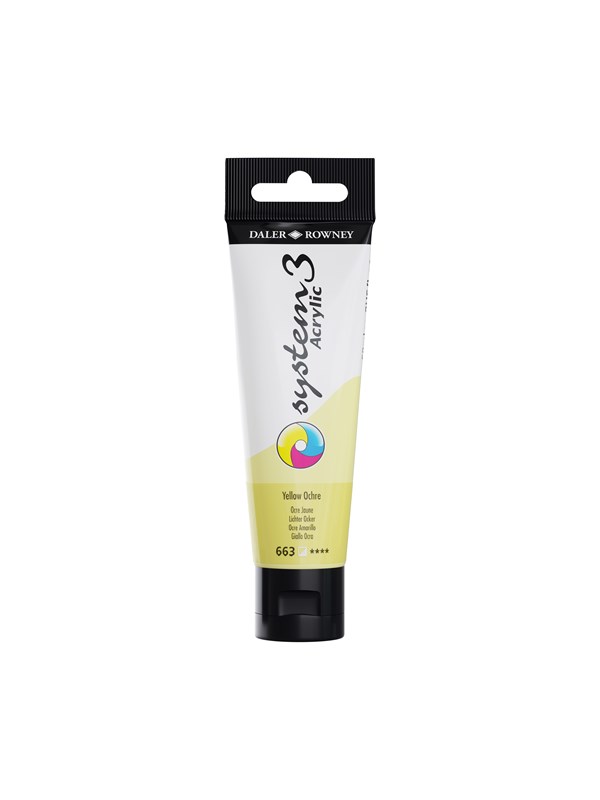 Daler-Rowney System3 59 ml Yellow Ochre