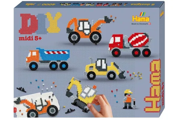 Hama midi gaveeske entreprenørmaskiner