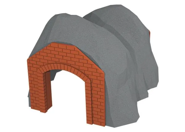 Märklin Tunnel, 3 År, Grå, Orange
