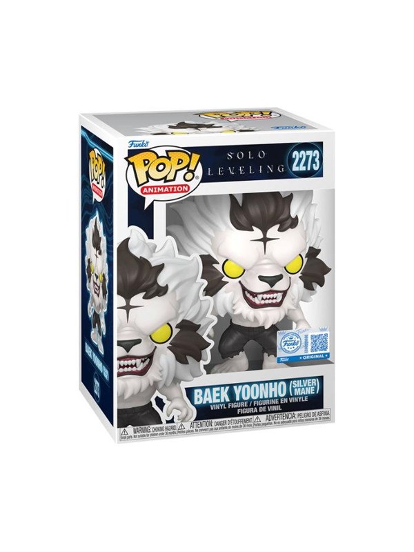 Funko! - Funko POP Vinyl Exclusive SLVL Baek Slvrmane w/CH