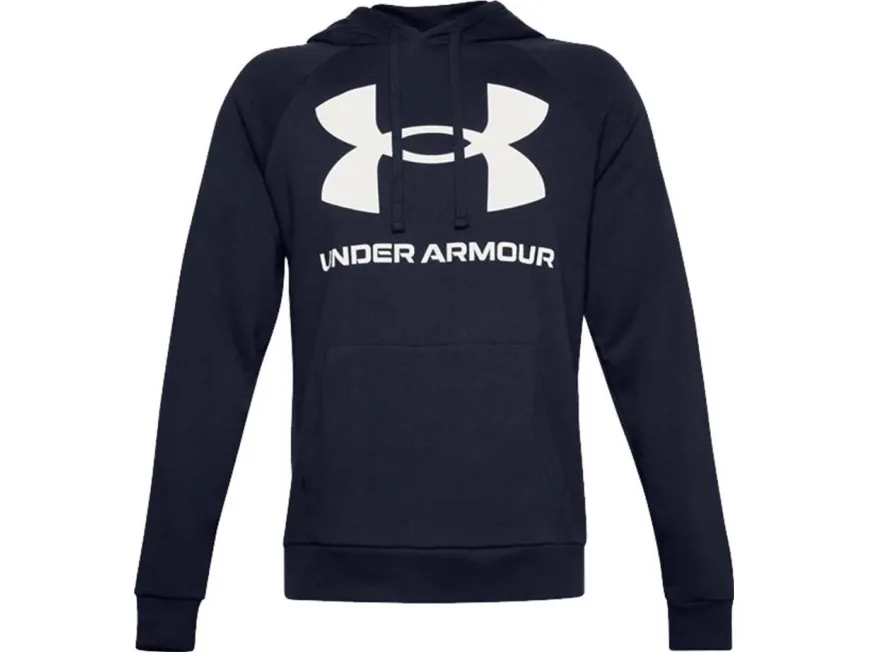 Bluza vyriška Under Armour Rival Fleece Big Logo HD tamsiai mėlyna 1357093 410 (2XL)