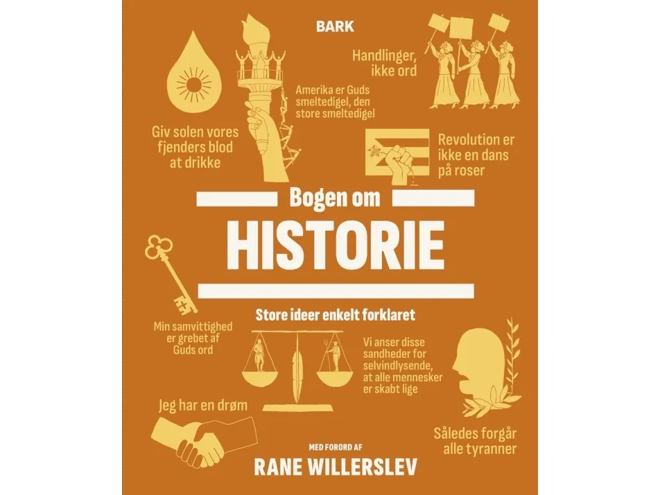 Bok om historie | Forlaget Bark | Språk: Dansk