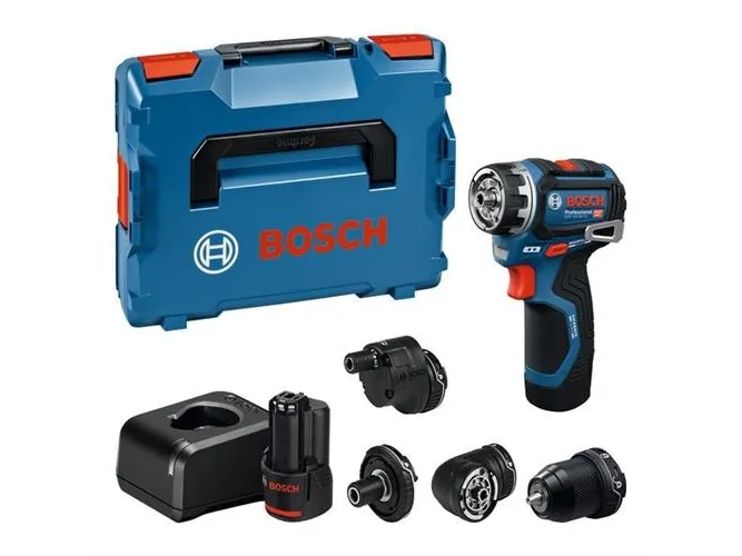 Bosch GSR 12V-32 FC Professional batteriboremaskin/skrumaskin 12V (blå/svart) 2x Li-ion 2.0Ah L-BOXX
