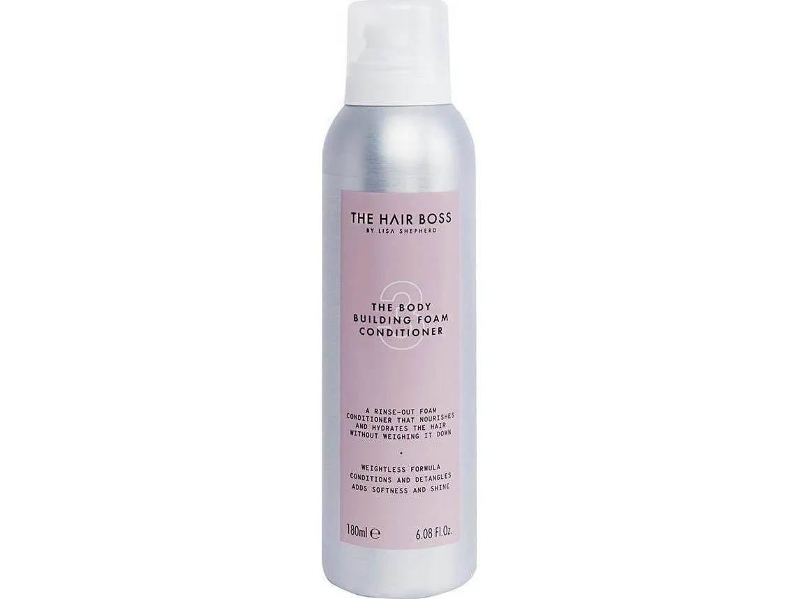 The Hair Boss THE HAIR BOSS_Av Lisa Shepherd The Body Building Foam Conditioner volumbyggende balsam i skum 180ml