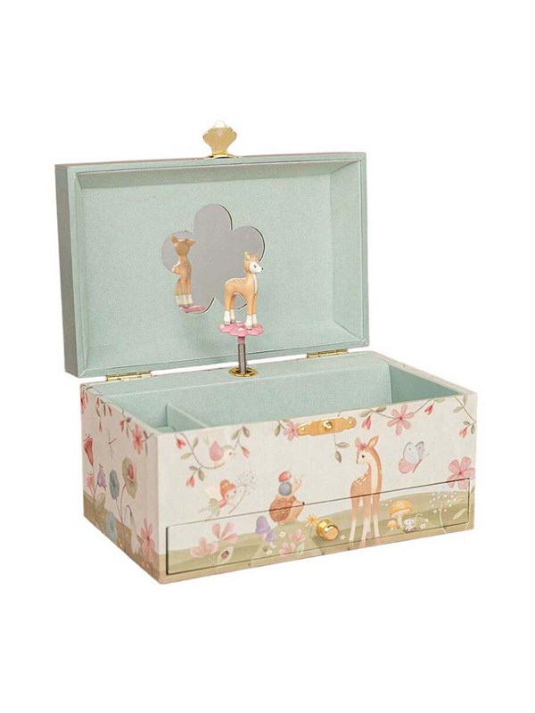 Bambolino Toys Little Dutch Jewelry Box Deer - Fairy Garden