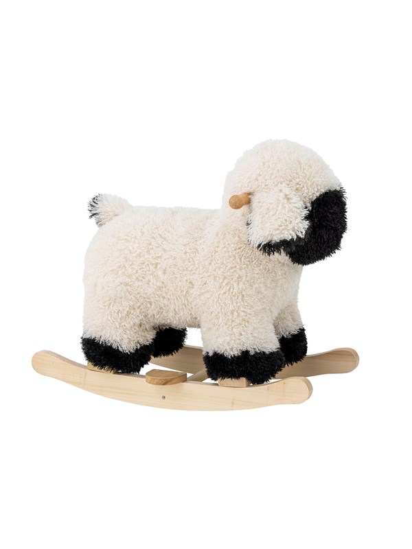 Bloomingville Mini Dolly - Sheep Rocking Toy White