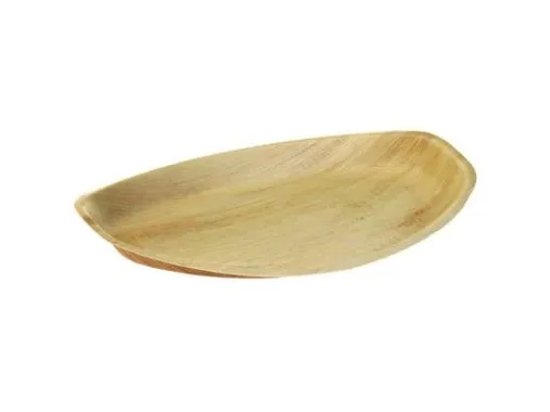 Fad 41x28x2.5 cm Stor Bionedbrydelig Palmeblad,25 stk/pk