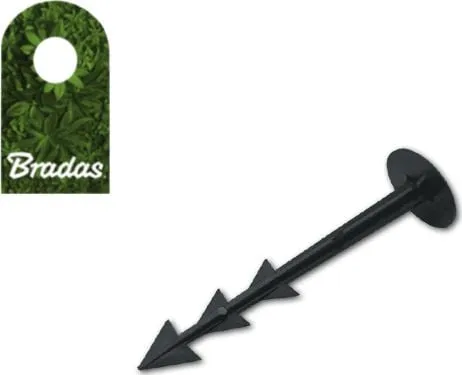 Bradas Pin pin for å feste agrotekstiler 12cm ATSU12+ Bradas 2878