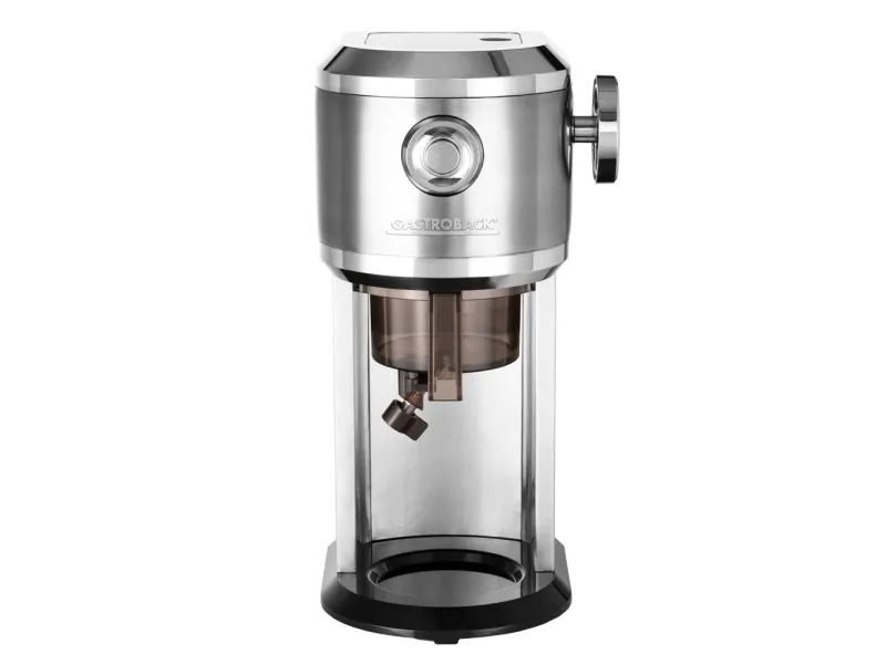 Gastroback Design Ice Shaver, Elektrisk, Svart, Rustfritt stål, Transparent, 0,2 L, Rustfritt stål, 35 W, 220 - 240 V